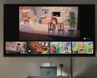 Switch 2 GameChat mostrato su una TV