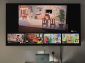 Switch 2 GameChat mostrato su una TV