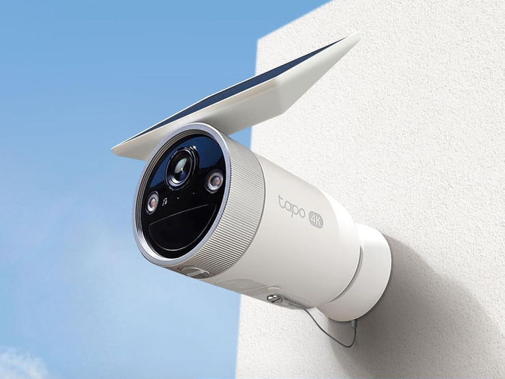 La telecamera di sicurezza solare TP-Link Tapo C465. (Fonte: Tapo)