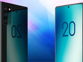 Il Galaxy Note 20 assomiglia più o meno al suo predecessore. (Fonte immagine: @UniverseIce & Tekdeeps)