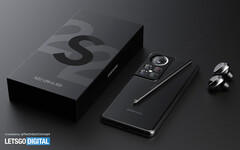Il Galaxy S22 Ultra sarà il prossimo smartphone di punta di Samsung. (Fonte: LetsGoDigital)