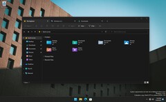L'esploratore di file a schede è in arrivo su Windows 11. (Fonte: Rafael Rivera su Twitter)