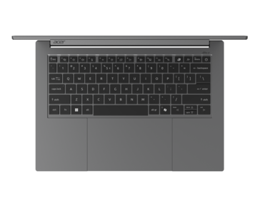 Tastiera di Acer Swift X 14. (Fonte: Acer)