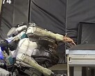 Quello è sangue? Atlas dopo una forte caduta. (Immagine: Boston Dynamics)