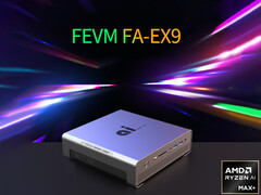 Il FEVM FA-EX9 parte da circa 1.943 dollari in Cina. Nella foto: il mini PC Strix Halo. (Fonte immagine: FEVM - modificato)