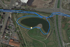 Test GPS: Huawei Mate 20 - In bicicletta intorno ad un lago