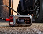 L'avviatore di emergenza portatile per auto Gooloo A7 può funzionare anche come gonfiatore di pneumatici (Fonte: Gooloo)