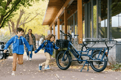 La RadWagon 5 è dotata di una batteria Samsung da 720 Wh (Fonte: Rad Power Bikes)