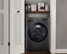 La lavasciuga Smart WashCombo di LG Mega Capacity può essere controllata con comandi vocali. (Fonte: LG)