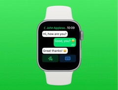 WristChat ti permette di rispondere ai messaggi WhatsApp dal tuo Apple Watch. (Fonte: Adam Foot)