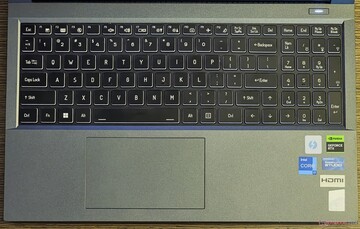 Il coloratissimo EVOL X15 offre un'esperienza di input decente