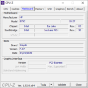 CPU-Z: Scheda madre