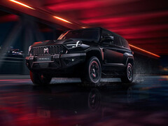 Il robusto SUV elettrico Dongfeng MHero. (Fonte: Dongfeng)