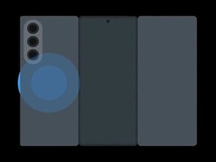 Il primo Samsung tri-fold al mondo? (Fonte immagine: TechHighest via X)