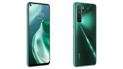 Huawei P40 Lite 5G nella colorazione Crush Green