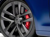 Il nuovo kit di freni carboceramici della Model S Plaid (immagine: Tesla)