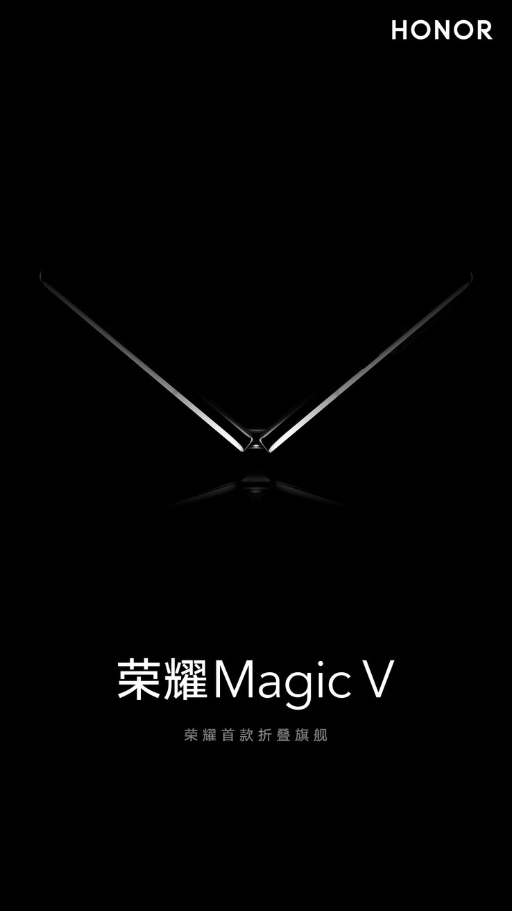 Il teaser inaugurale di Honor Magic V. (Fonte: Honor via Weibo)