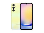 Il Galaxy A25 5G nella sua finitura gialla. (Fonte: Digitec)