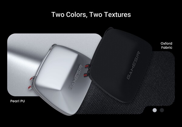 La custodia GameSir G7 Pro è disponibile in due colori, realizzati con materiali diversi. (Fonte: GameSir)