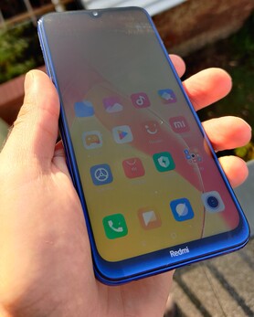 Utilizzo del the Redmi Note 8 all'aperto