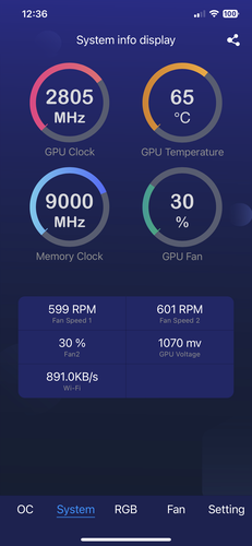 Xtreme Tuner Plus - controllo del sistema