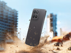 Il Moto G100 2025 costa circa 196 dollari in Cina. Nella foto: un&#039;immagine promozionale del telefono. (Fonte immagine: Lenovo - modificata)