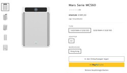 Configurazioni di Minisforum Mars Series MC560 (fonte: Minisforum)