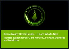 NVIDIA GeForce Game Ready Driver 497.29 - Cosa c'è di nuovo, lanciato il 20 dicembre 2021 (Fonte: GeForce Experience app)