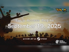 Un&#039;immagine che annuncia la data di uscita di Ratatan in Accesso Anticipato (fonte: Steam)