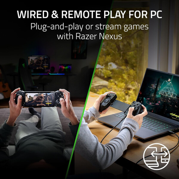 Sia il Razer Kishi V3 Pro che il Kishi Ultra possono essere utilizzati come controller wireless con un PC. Purtroppo, non funzionano con i Mac. (Fonte immagine: Razer)