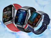 Lo smartwatch Rollme X3 è disponibile nei colori nero, blu e rosso (fonte: Rollme)
