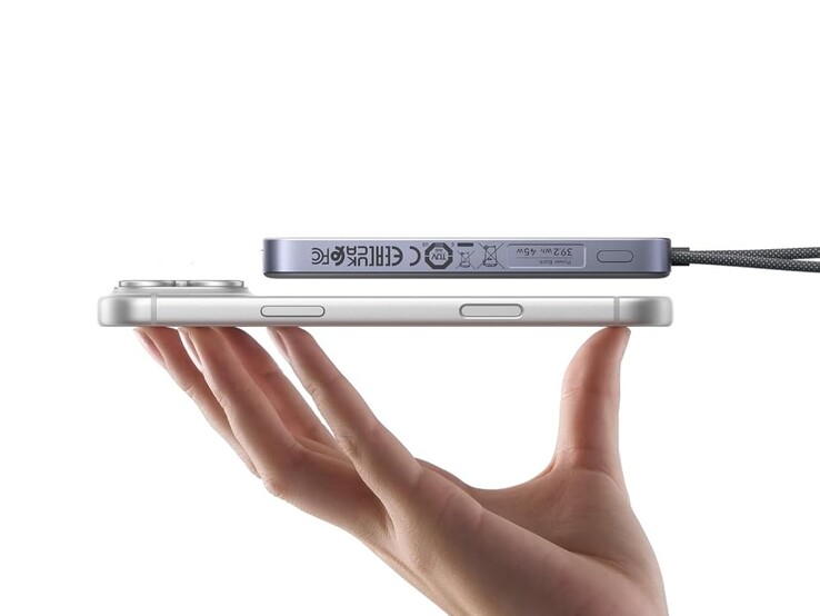Il powerbank Ugreen MagFlow Air Ultra Slim ha uno spessore di 13,9 mm.