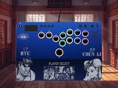 Bastone da combattimento Victrix Pro KO senza leva Street Fighter II: Edizione Campione vista dall'alto
