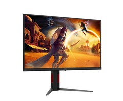 Il monitor da gioco AOC Q27G4SMN da 27 pollici è dotato di un display mini LED da 300 Hz con 1.200 nit di picco di luminosità HDR. (Fonte: DisplaySpecifications)