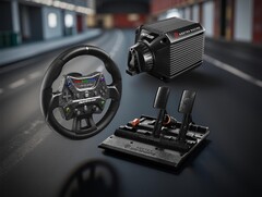 L'attrezzatura da corsa sim Asetek Initium, orientata al budget, è l'incursione del marchio nell'hardware da corsa entry-level. (Fonte immagine: Asetek, a cura)
