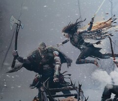 Kratos respinge una Freya addolorata e infuriata in God of War Ragnarok. (Fonte immagine: PlayStation)
