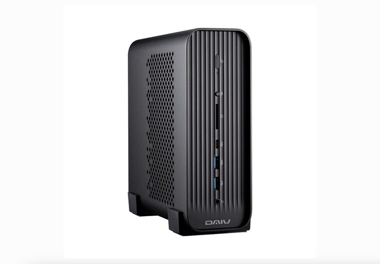 Il mini PC DAIV CX-A9A60 con processore AMD presenta un design piuttosto essenziale ed è disponibile in un’unica variante di colore nero.
