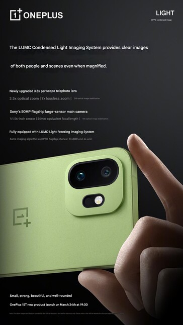 Lo shooter principale utilizzerà un sensore da 50 MP di Sony.