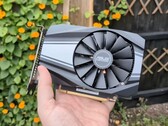 La scheda grafica ASUS GTX 1650 Super utilizzata nei test di benchmark di Battlefield 6 (Fonte immagine: RandomGaminginHD via YouTube))