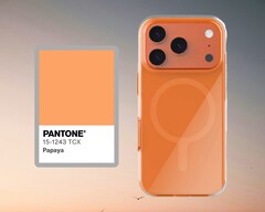 L'iPhone 17 Pro di Apple sarà offerto anche in arancione. (Fonte immagine: @MysteryLupin / Pantone, modificato)