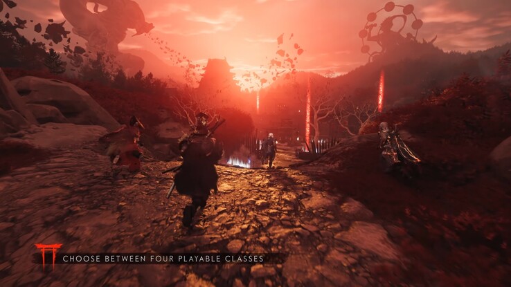 Il gameplay di Ghost of Yotei Legends. 