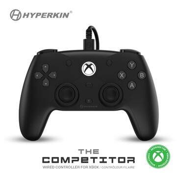 Hyperkin The Competitor in nero. (Fonte: Hyperkin)