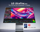L'LG UltraFine 32U990A combina una risoluzione 6K con due porte Thunderbolt 5. (Fonte: LG)