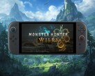 Monster Hunter Wilds Switch 2 mostrato sulla console portatile Nintendo