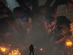 Uno screenshot tratto dalla demo di gioco di Scalebound presentata alla Gamescom 2015