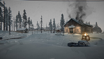 Un'immagine che mostra una casa in The Long Dark.