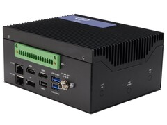 Il nuovo mini PC di Aaeon ha un'intestazione per i pin GPIO (Fonte: Aaeon)