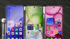 Il Find X8s (al centro) con alcuni dei suoi rivali. (Fonte: Digital Chat Station)