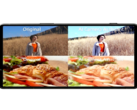 Foto scattate con e senza l'elaborazione delle immagini del nuovo AI Camera Assistant di Sony.