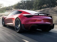 L'auto sportiva Tesla Roadster